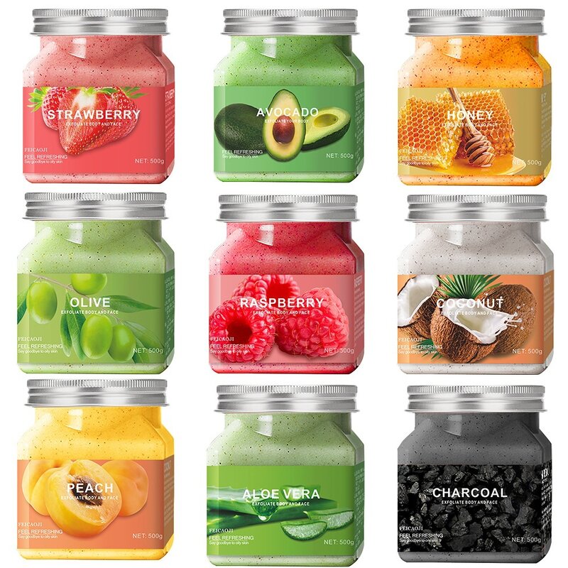 Body Scrub Factory - 500g Avocado Multi-Fruit Chicken