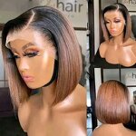 Front Lace Wig Factory - Brazilian 13*4 Bob Wigs