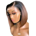 Bob Wig Factory - Portable Short Bob Transparent Hd