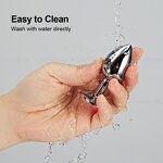 Metal Anal Plug Manufacturer - Crystal Tail Custom