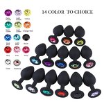 Silicone Anal Plug Manufacturer - Jewel Colors Custom