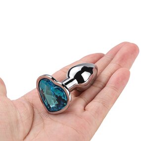 Aluminium Butt Plug Supplier - Mini Heart Base Bulk