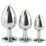 Anal Butt Plug Set Supplier - Stainless Steel Kit