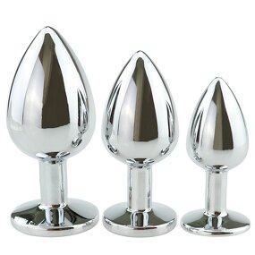 Anal Butt Plug Set Supplier - Stainless Steel Kit