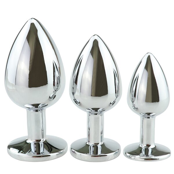 Anal Butt Plug Set Supplier - Stainless Steel Kit