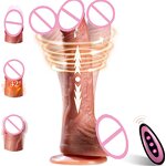 Heating Dildo Manufacturer - Telescopic Remote Control