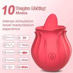 Rose Tongue Vibrator Supplier - Licking Modes Bulk