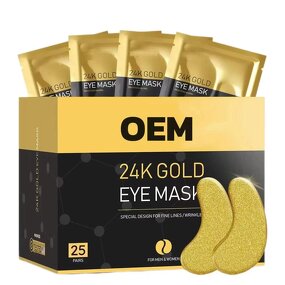 24k Gold Eye Mask Manufacturer - Oem Customized Own Brand