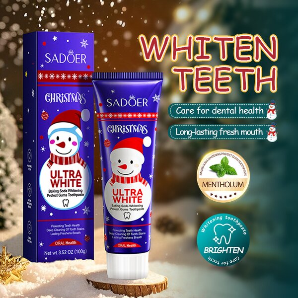 Baking Soda Toothpaste Manufacturer - SADOER Herbal Stain