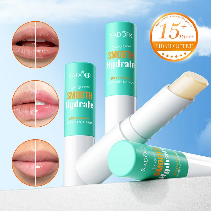 Lip Balm Manufacturer - SADOER Fruit-Flavored SPF15