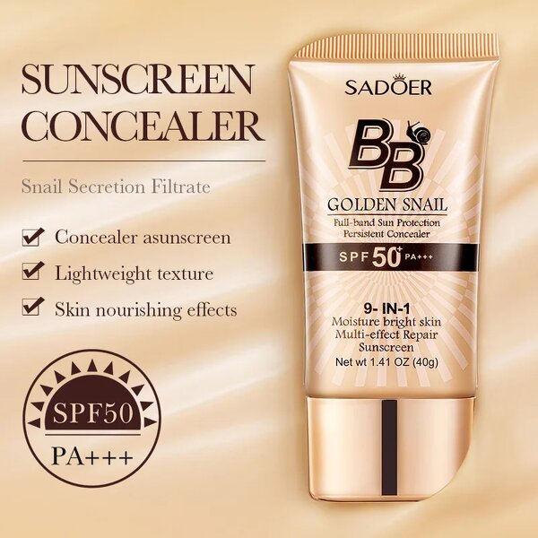 Golden Snail Foundation Manufacturer - SPF50+ PA+++ Concealing