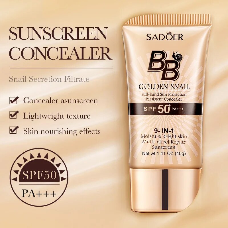 Golden Snail Foundation Manufacturer - SPF50+ PA+++ Concealing