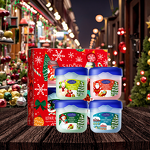 Christmas Lip Balm Factory - Relieve Dryness Peeling 4pcs