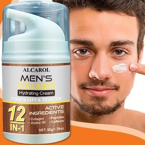Men's Moisturizer Factory - 12 in 1 Collagen Retinol