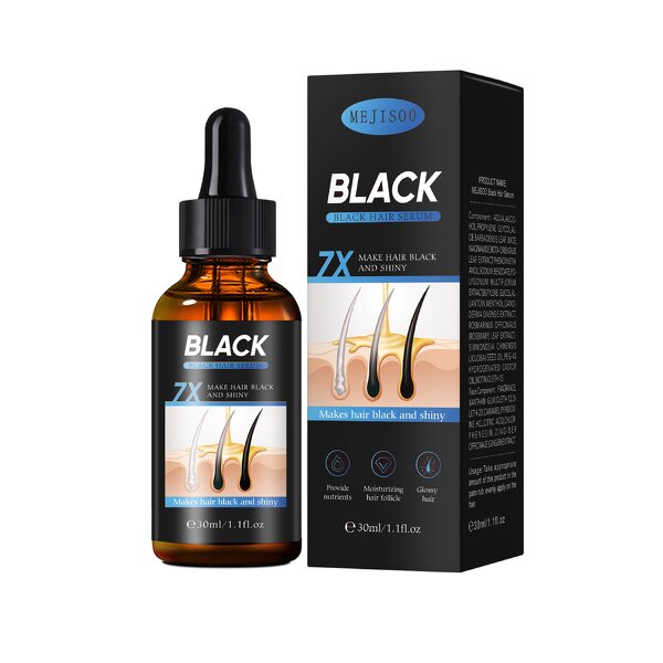 Black Hair Serum Factory - Moisturizes Scalp Promotes