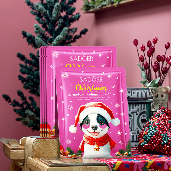 Strawberry Eye Mask Factory - Cute Collagen Firming