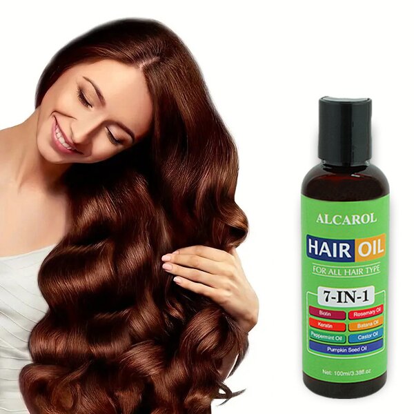 Peppermint Hair Oil Factory - 7-in-1 Keratin Promotes