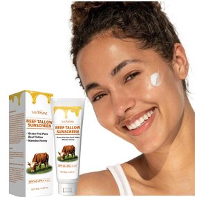 Beef Tallow Sunscreen Manufacturer - 80g Organic SPF40
