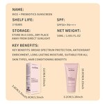 Rice Sunscreen Cream Factory - Mineral UV Protection SPF50