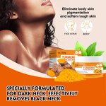 Neck Care Scrub Factory - SAUVASINE Luxury Turmeric