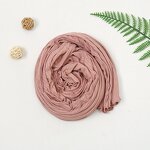 Muslim Hijab Scarf Factory - Pleated Crinkled Cotton Scarf