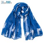 Polyester Scarf Manufacturer - Custom Animal Cat Pattern