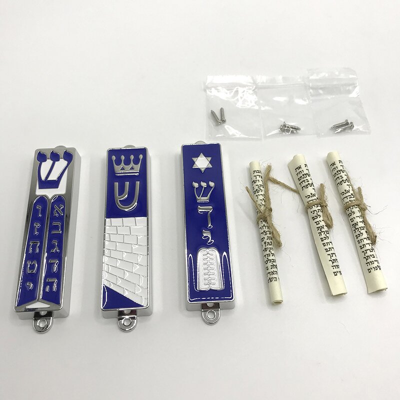 Jewish Mezuzah Case Manufacturer - Torah Crown Design Gift