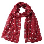 Christmas Scarf Factory - Printed Snowflake Shawl Supplier