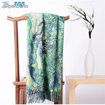 Cashmere Shawl Factory - Digital Print Oil Painting Design