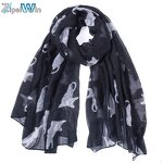Polyester Scarf Manufacturer - Custom Animal Cat Pattern
