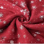 Christmas Scarf Factory - Printed Snowflake Shawl Supplier