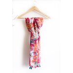 Cotton Beach Scarf Factory - Printed Tassels Shawl Supplier