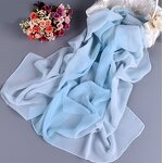 Chiffon Scarf Manufacturer - Plain Beach Pareo Shawl Wholesale