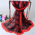 Chiffon Scarf Manufacturer - Animal Print Hijab Factory