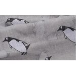 Animal Beach Shawl Factory - Penguin Print Voile Scarf
