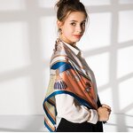 100% Silk scarf
