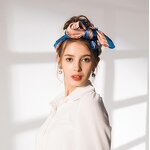 Silk Scarf Manufacturer - Hand Made Hemming Printed Scarf