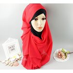 Muslim Hijab Factory - Pearl Chiffon Bubble Scarf Supplier