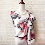 Silk Shawl Factory - Custom Water Pattern Scarf Supplier