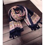 Cotton Shawl Factory - Bohemia Tassel Scarf Supplier