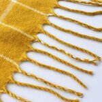 Pashmina Scarf Factory - Plaid Yellow Fringe Wrap Wholesale