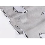 Animal Beach Shawl Factory - Penguin Print Voile Scarf