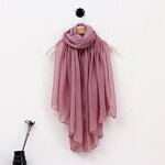 Muslim Hijab Factory - Long Linen Scarf Wholesale