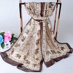 Chiffon Scarf Manufacturer - Animal Print Hijab Factory