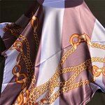Hijab Scarf Factory - 110x110cm Satin Square Hijab Wholesale