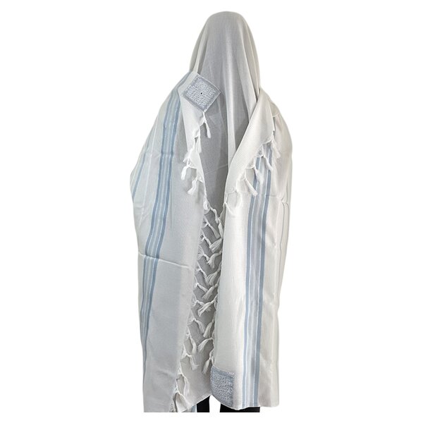 Jewish Tallit Manufacturer - 100% Wool Non-Slip Prayer Shawl
