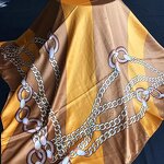 Hijab Scarf Factory - 110x110cm Satin Square Hijab Wholesale