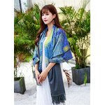 Polyester Cashmere Scarf Factory - Starry Night Design