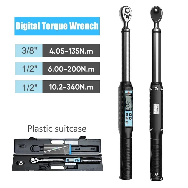 Digital Torque Wrench Manufacturer - 1/2" 3/8" for Bike Repair
