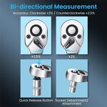 Digital Torque Wrench Manufacturer - 1/2" 3/8" for Bike Repair